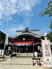 大森🇯🇵磐井神社の万病に効く水が有名みたい⛩️⟡.·