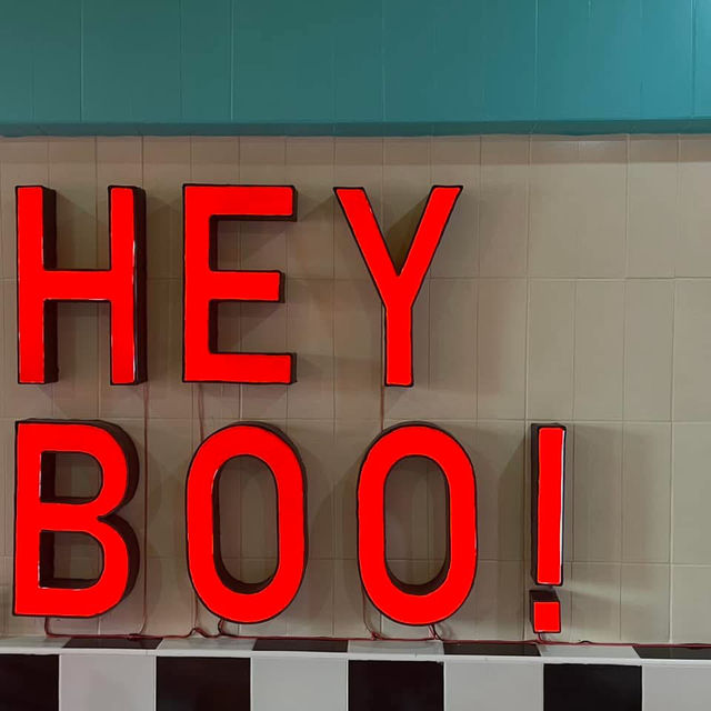 Hey Boo! 
