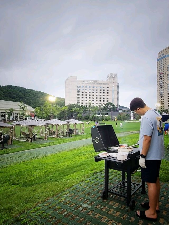 평창 휘닉스 숲속 캠핑BBQ