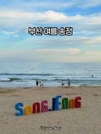 📍 부산 송정해수욕장 여름 여행기✨