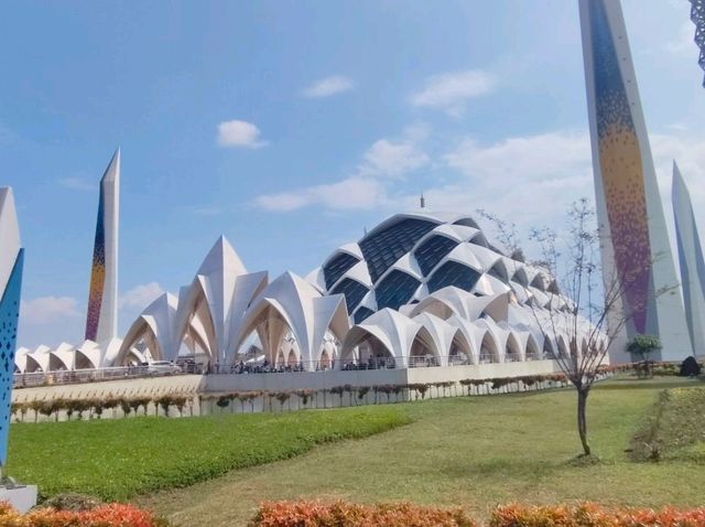 Grand Al jabar mosque, japanese and Netherlanies cave bandung 