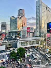 🌇 Secret Sunset Spot in Shibuya – The Best View of the Crossing