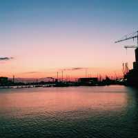 🇳🇱アムステルダム NDSMワーフで夕焼け散歩＆ディナー体験