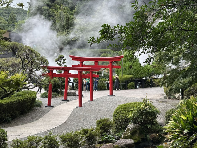 「別府海地獄：藍色蒸氣的絕美奇景」