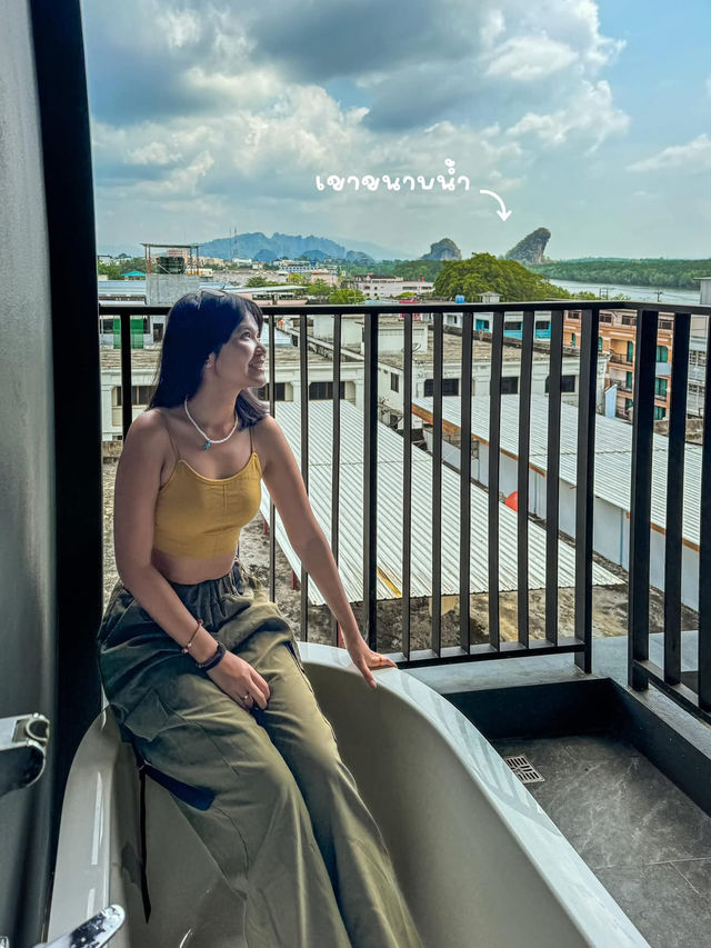 โรงแรมกระบี่ในตัวเมือง ทำเลดี  เดินทางง่ายมาก