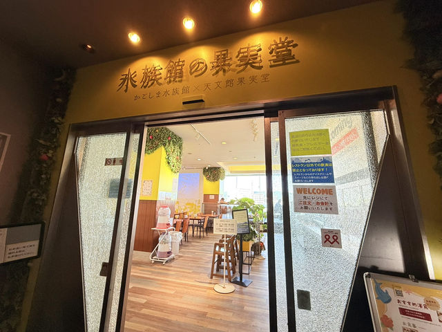 桜島も見える！ロケーション最高の水族館