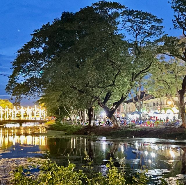 Beautiful night of Siem Reap