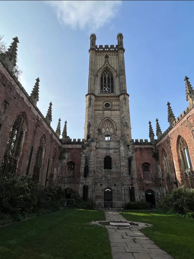 St Luke bombed out church 