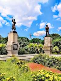 Enjoying Rizal Park