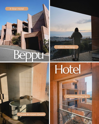 Beppu Onsen | Sleeping in an art gallery