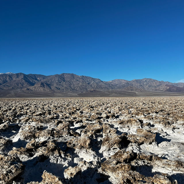 Sunrise to sunset in Death Valley 