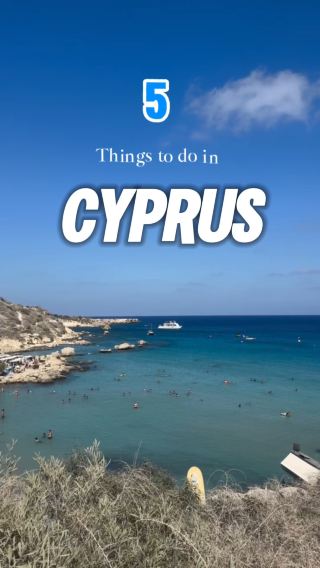 5 Amazing Things to Do in Cyprus! ✨🇨🇾