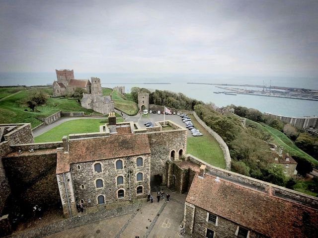 Dover Castle: the largest 