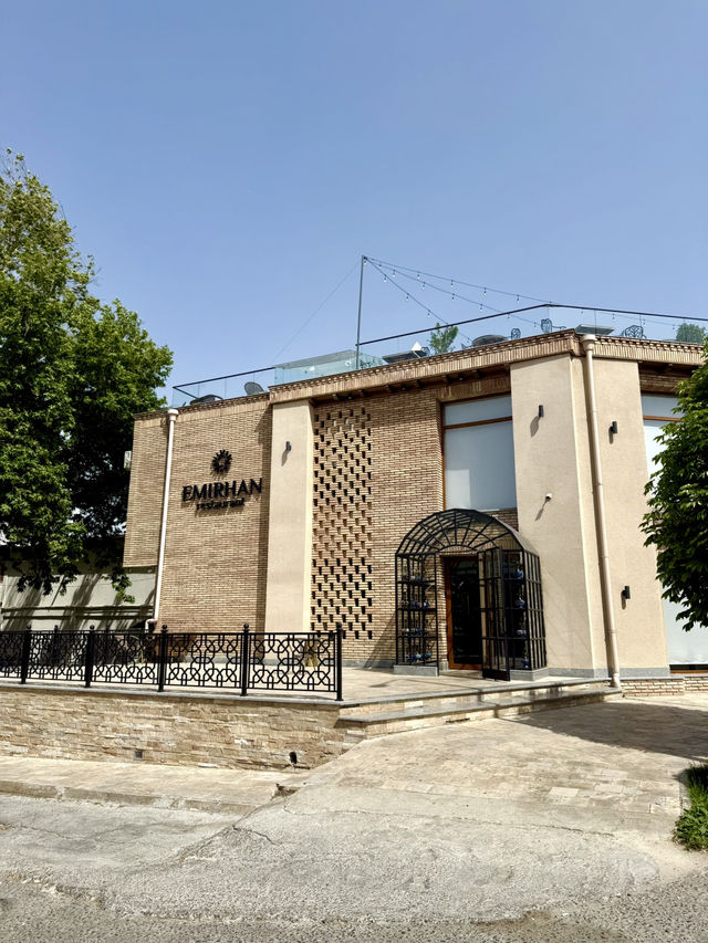 Spring Bites with a View at EMIRHAN Restaurant, Samarkand