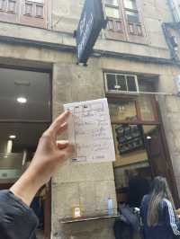 Benedicto the waiter from Papa Luís in Northern Spain