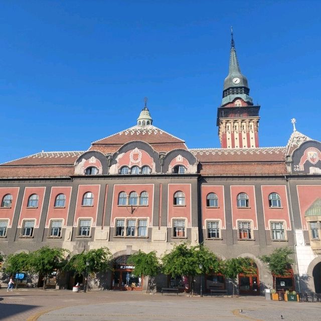 Subotica is a pretty city