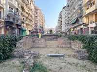 Ancient ruins in Thessaloniki