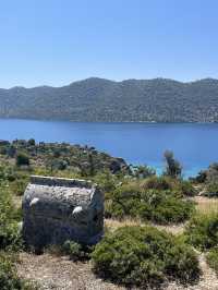Scenic View of Kaleköy (Simena Ancient City)  