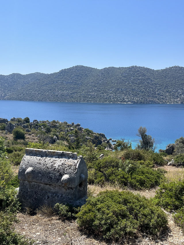 Scenic View of Kaleköy (Simena Ancient City)  