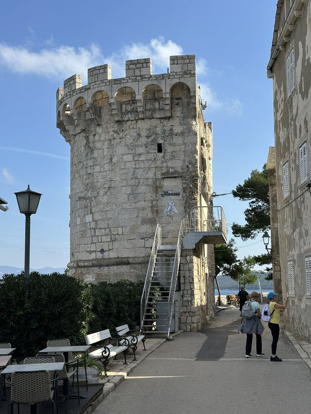 Korčula Old Town: A Walk Through History With Crystal-Clear Views