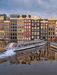 🌷 “Golden Canals & Tulip Dreams: A Day in Amsterdam” 🇳🇱