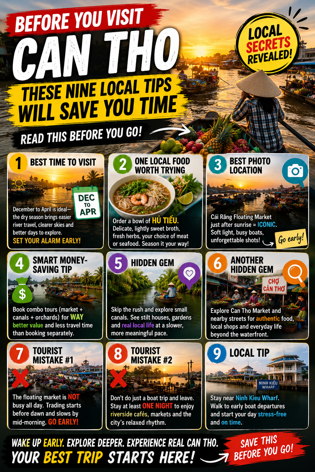 Before You Visit Can Tho, These Nine Local Tips Will Save You Time