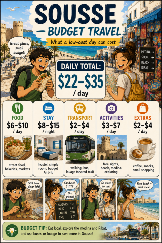 🗺️ Sousse Travel Budget Guide