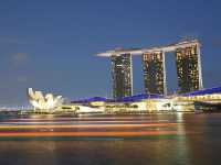 🇸🇬濱海灣的夜景，超正