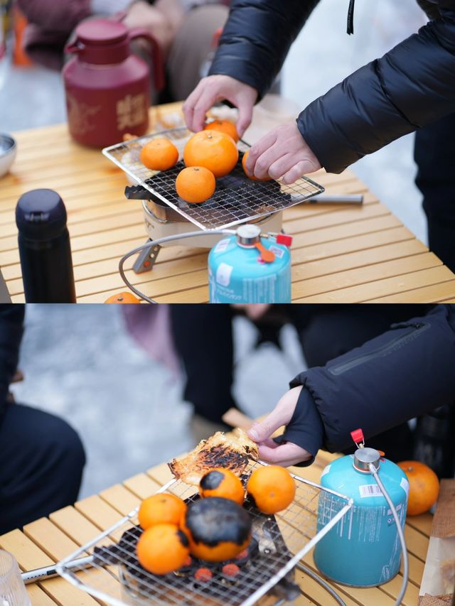 白河灣~冰上紮營，被雪中湖泊治癒的瞬間