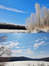 天池的冰雪世界，神秘阿爾山