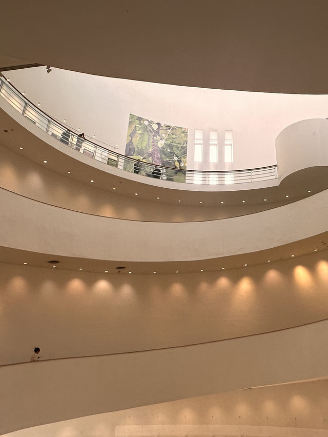 A building as beautiful as the art it holds. 