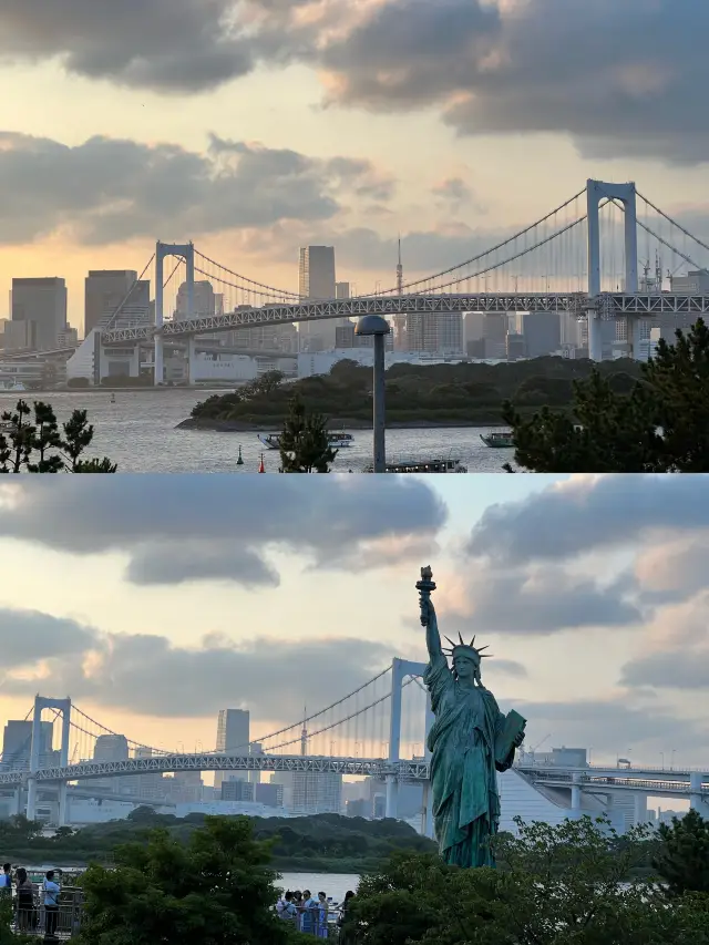 A quick glimpse of Odaiba in Tokyo, I didn't get enough of it