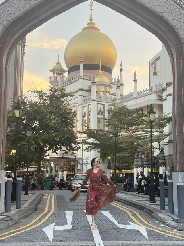 旅行拍照｜新加坡蘇丹回教堂—哈芝巷