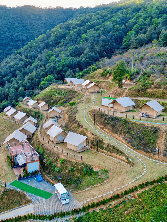 肇慶新晉營地！棲於山野間，打卡湖景城堡