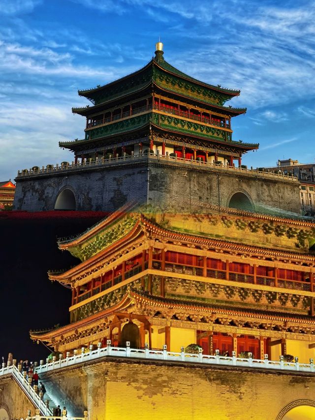 西安鐘樓深度遊，探秘古都之美