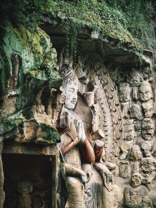 Between Chengdu and Chongqing, there is a hidden free 'Mogao Grottoes'