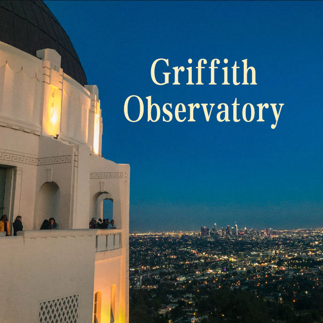 Watching Sunset from Griffith Observatory in LA 🇺🇸
