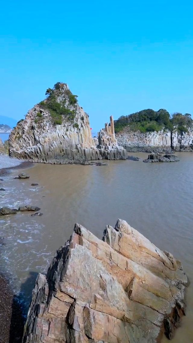 奇景花岙石林：自然雕琢的海上奇觀