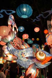 佛山嶺南天地中秋賞花燈拍照去！快來拍！