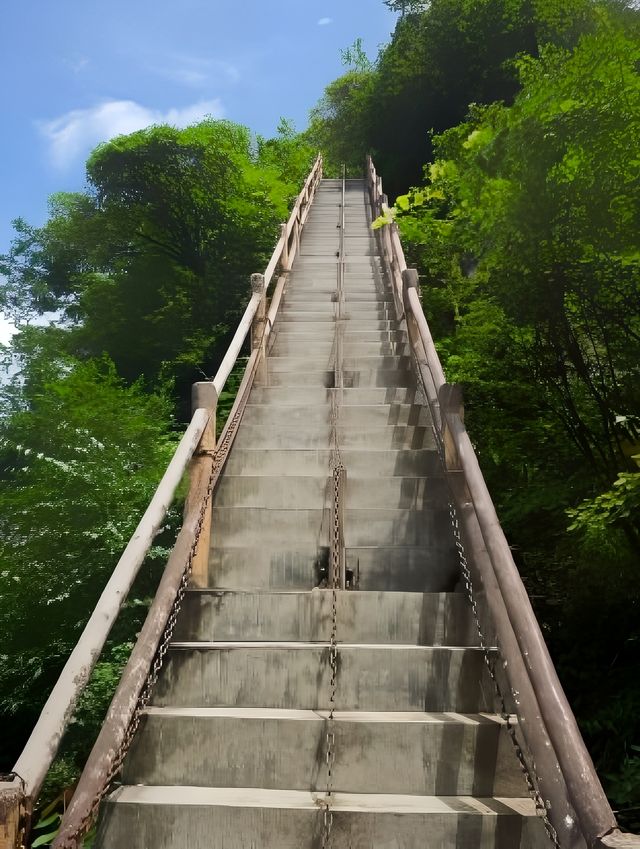 西安祥峪森林公園。 西安祥峪森林公園。