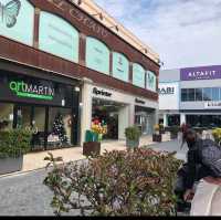 Commercial center by the sea in Spain