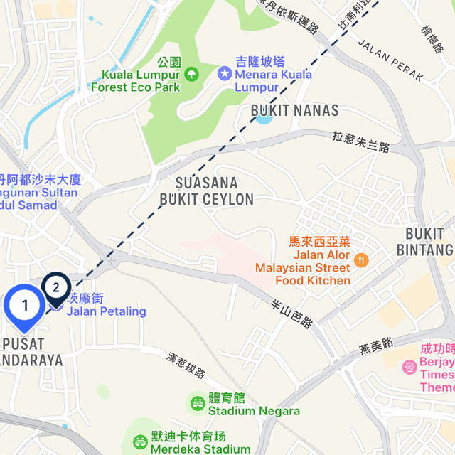 香港—吉隆坡（免簽證）來回機票$1226，四日三夜暢遊 