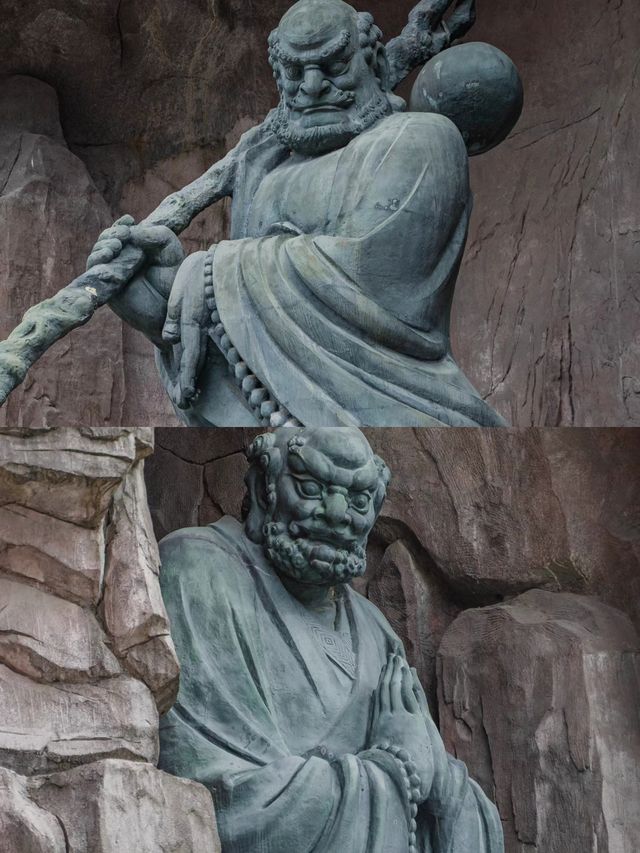 令人驚嘆的「達摩古洞」。
