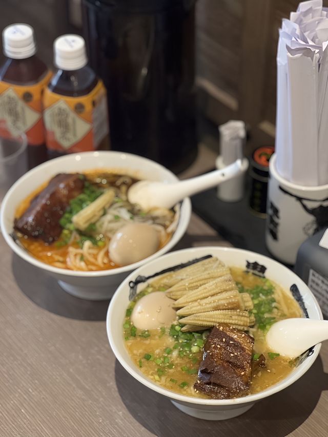 香港的，連續吃了三天的拉麵！！。