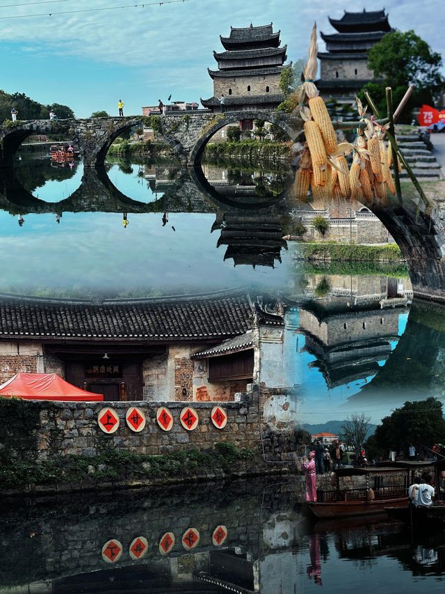 永州江永｜依山傍水的上甘棠村。