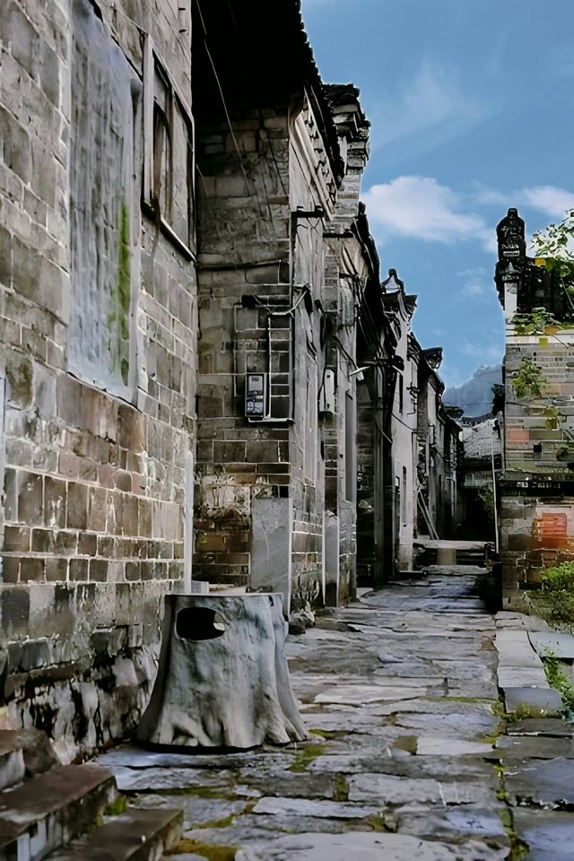 陽山古村，號稱中國十大古村，來了才知道。