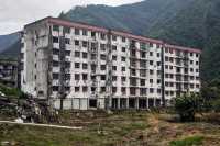 四川成都｜來地震遺址地打卡。