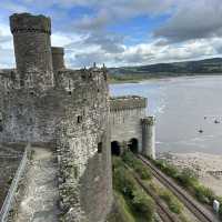 英國威爾斯Conwy Castle🏰 -很像世紀帝國的城堡