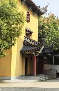 海寧最美丨悟空師徒4人守衛的高顏值寺廟。