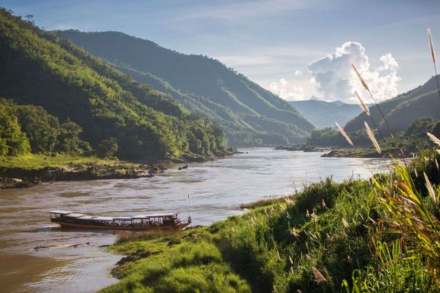 北宾銮语酒店：盡享湄公河美景。
